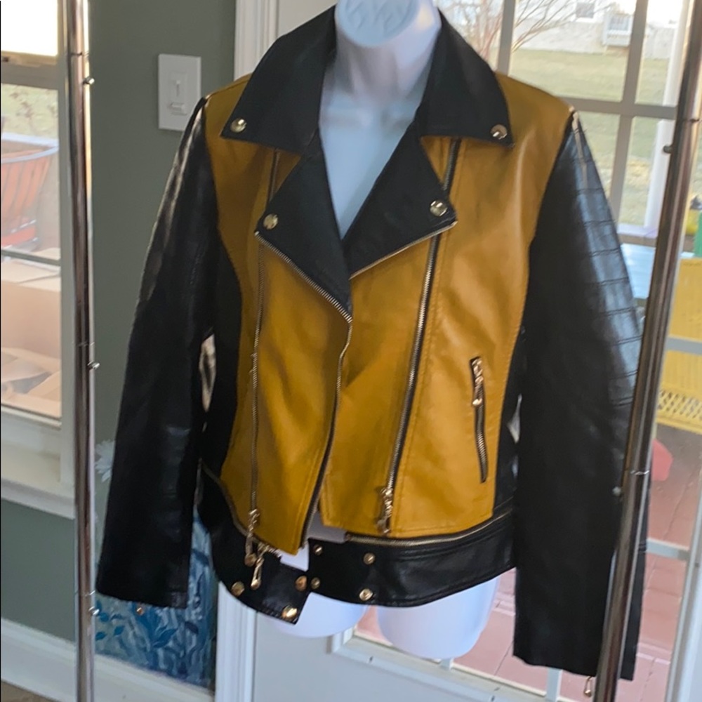 Leather jacket
